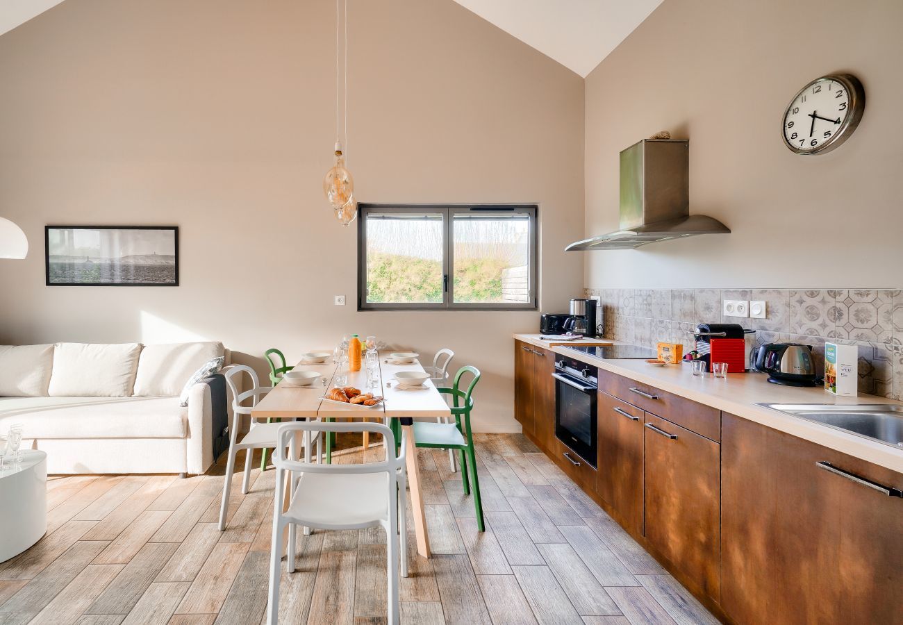 Ferienhaus in Penmarch - Duplex, 100m vom Strand von Pors Carn - Surf