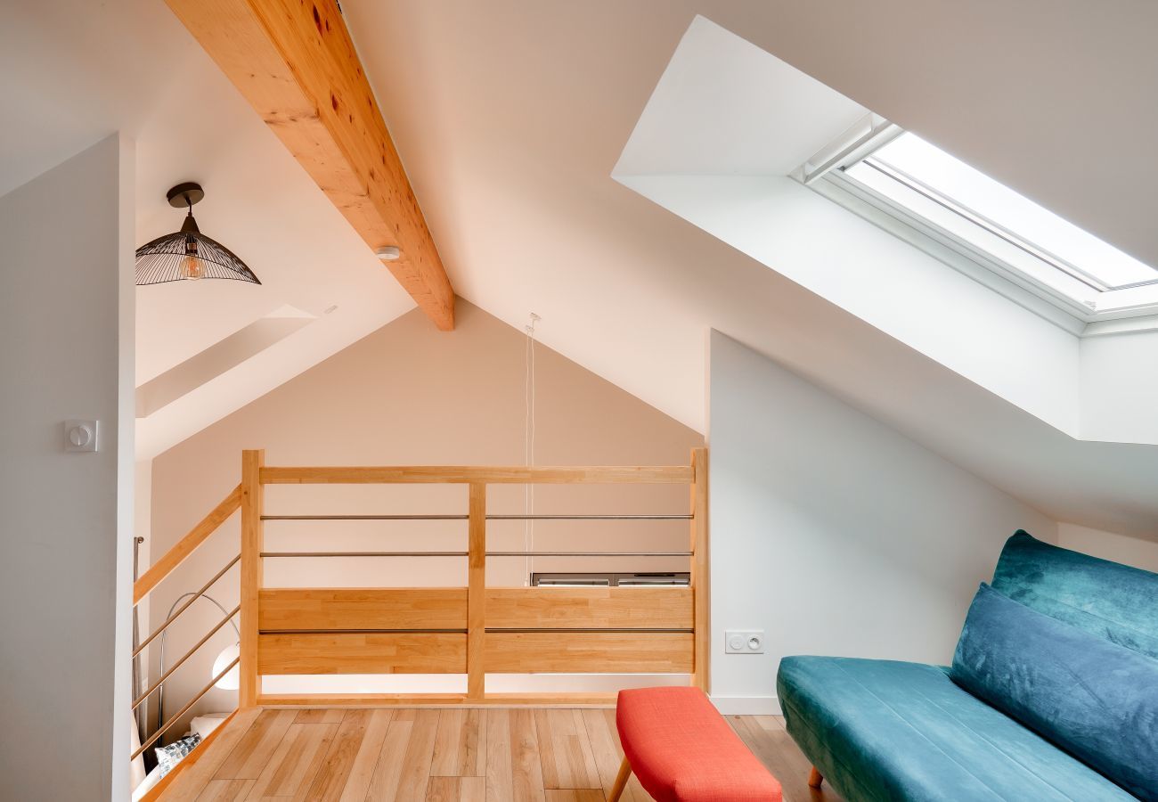 Ferienhaus in Penmarch - Duplex, 100m vom Strand von Pors Carn - Surf