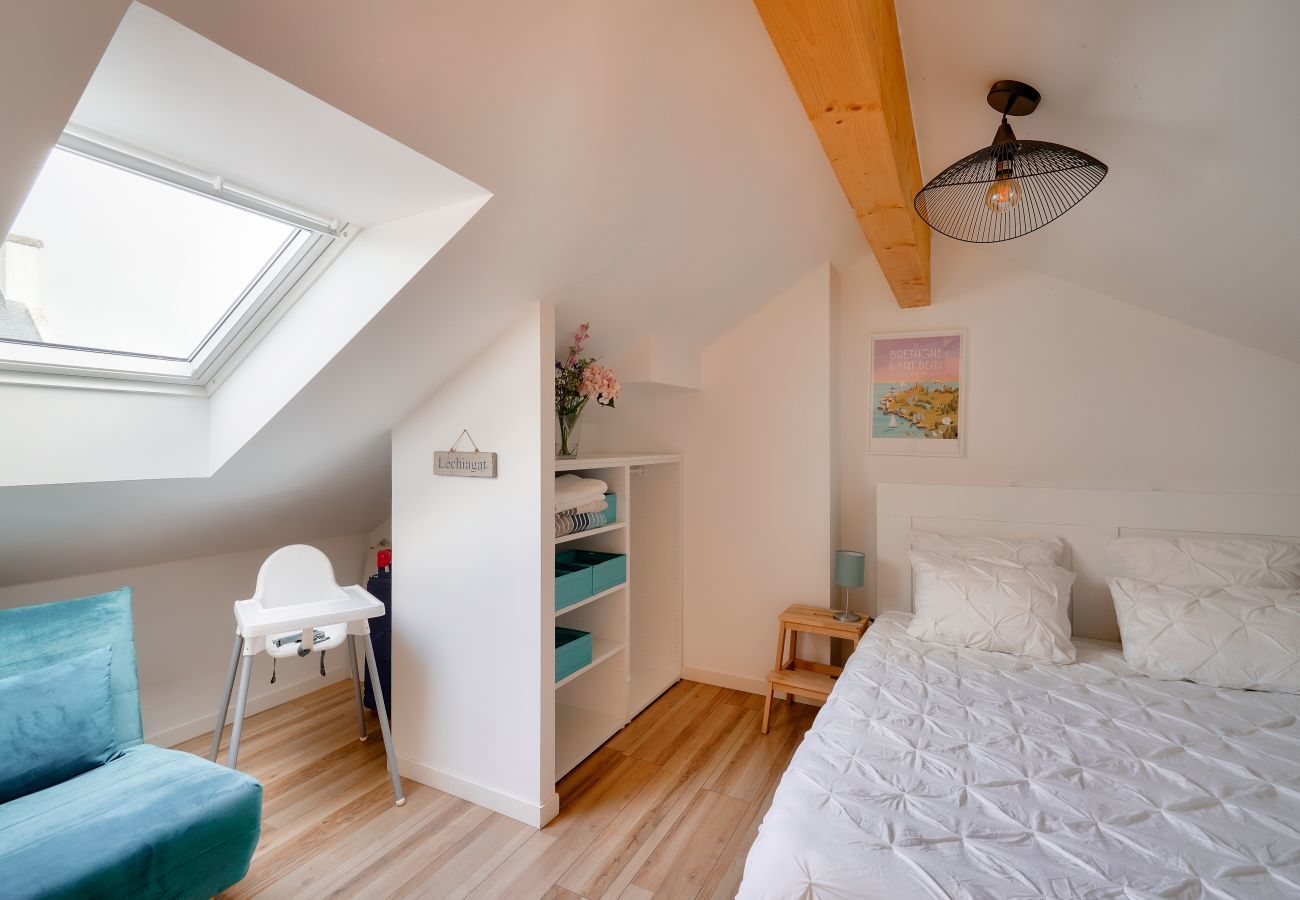 Ferienhaus in Penmarch - Duplex, 100m vom Strand von Pors Carn - Surf