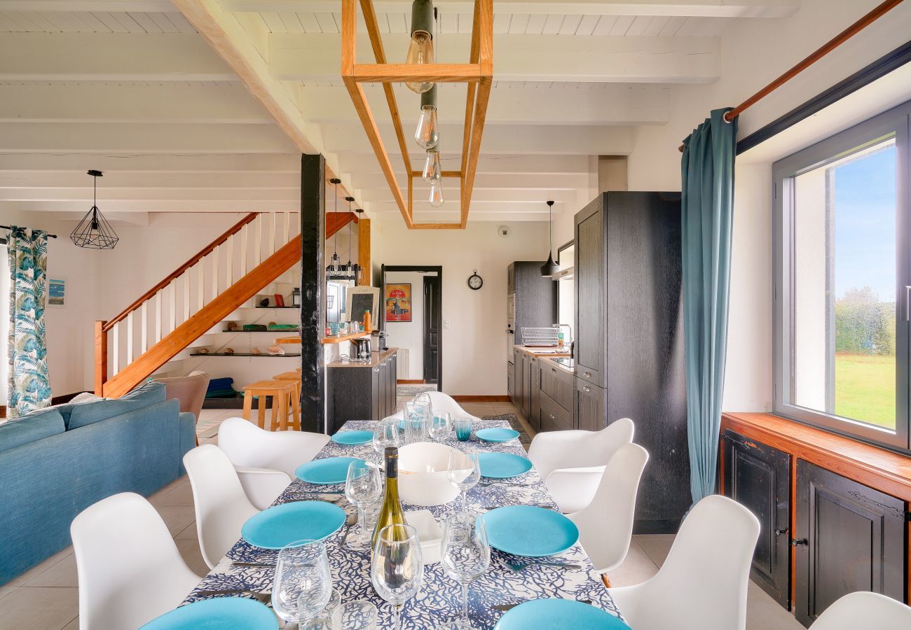 Ferienhaus in Penmarch - 100m zum Strand, Haus für 10 personen
