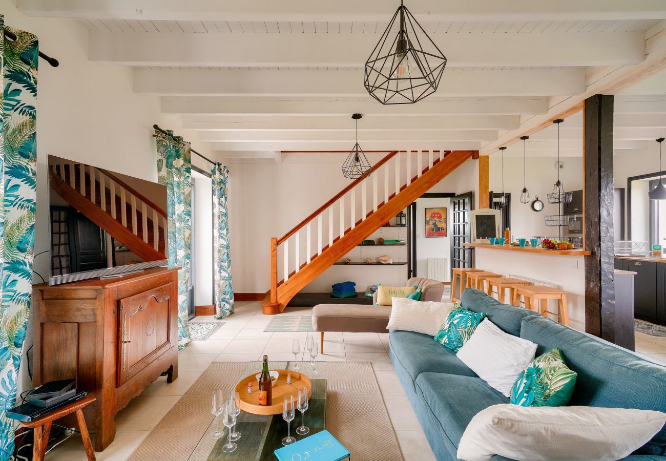 Ferienhaus in Penmarch - 100m zum Strand, Haus für 10 personen