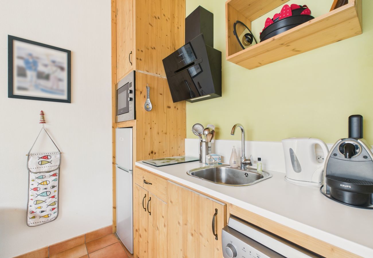 Ferienwohnung in Saint-Jean-de-Monts - 400m vom Strand, Wohnung mit Pool