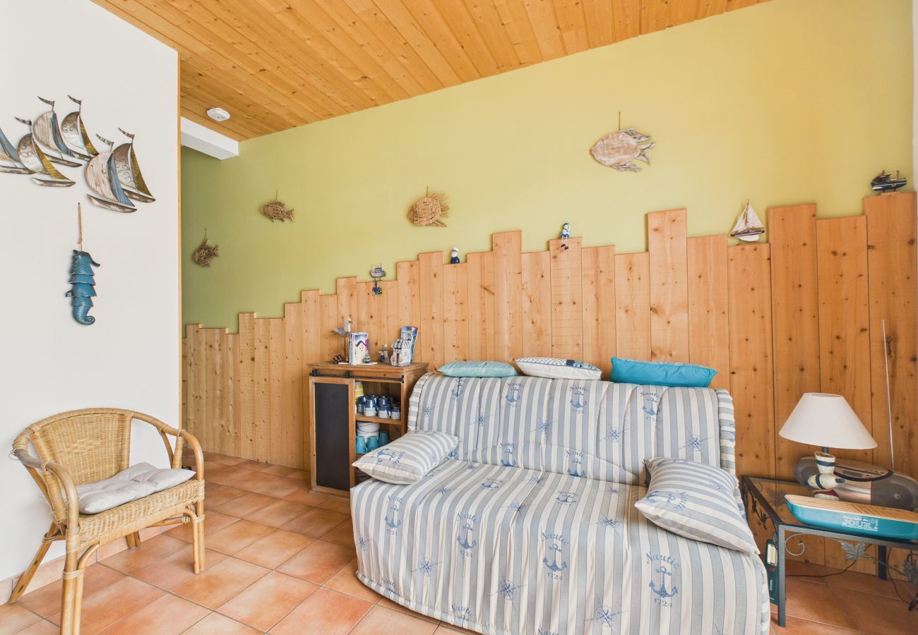 Ferienwohnung in Saint-Jean-de-Monts - 400m vom Strand, Wohnung mit Pool