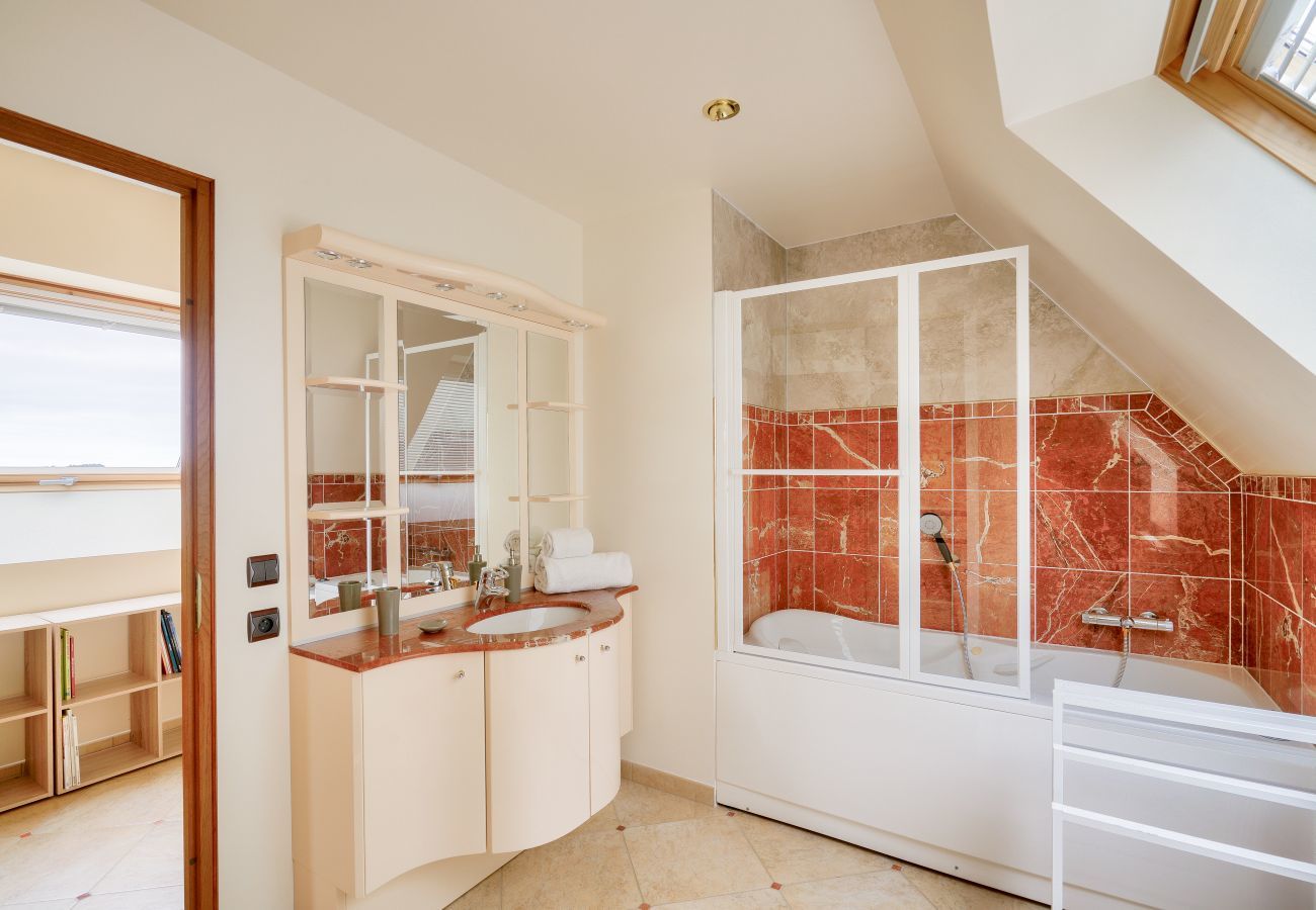 Ferienhaus in Le Guilvinec - Meerblick in Le Guilvinec - Haus für 12 Personen