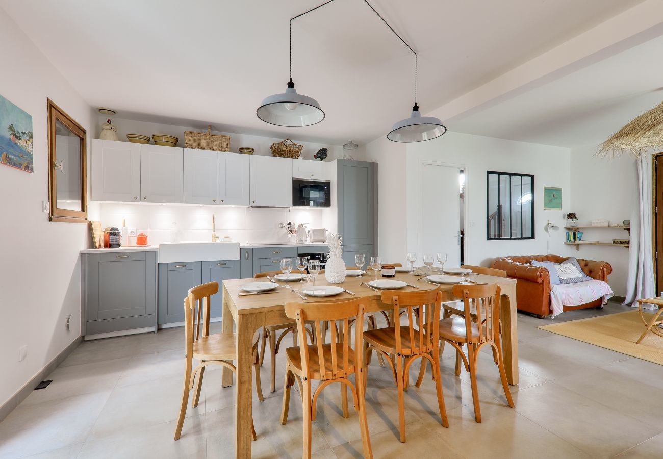 Ferienhaus in Arzon - Haus für 10 - 650 m vom Golf - Pen Castel