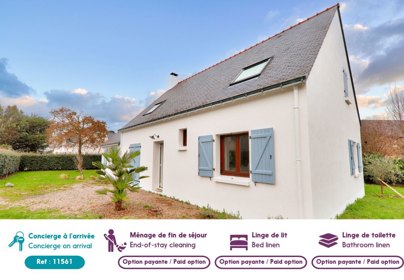 Ferienhaus in Arzon - Haus für 10 - 650 m vom Golf - Pen Castel