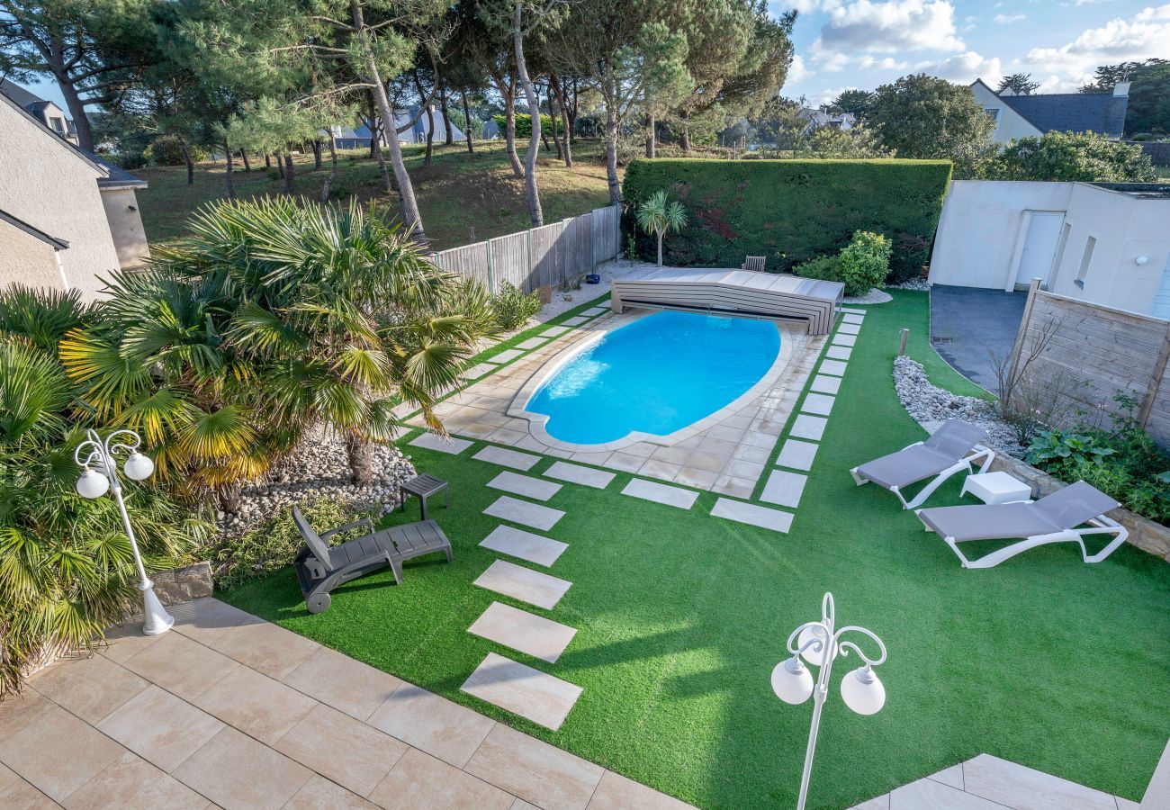 Ferienhaus in Le Pouliguen -  Schwimmbad - Familienhaus - 6 Personen