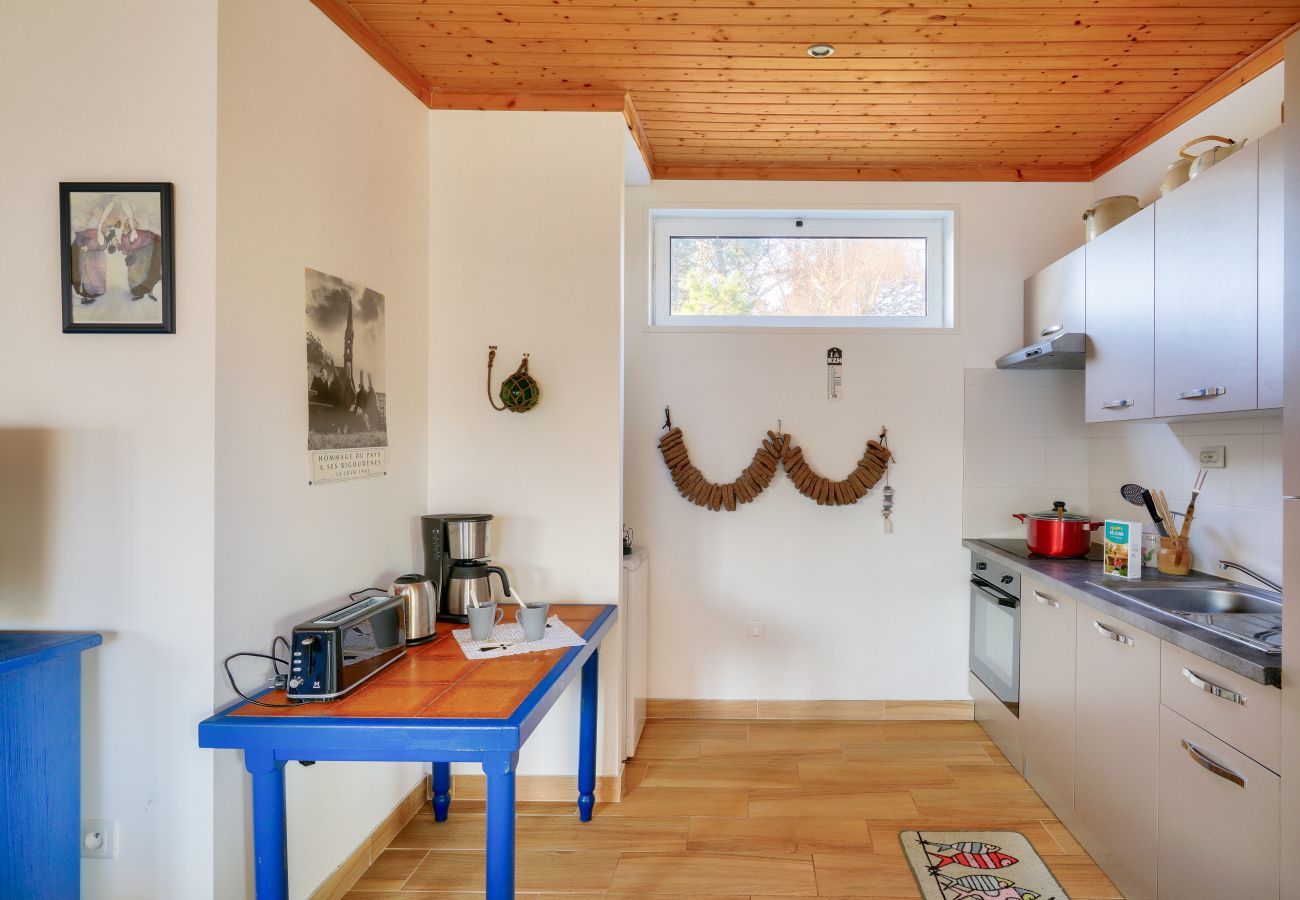Ferienhaus in Loctudy - Chalet für 4 in Loctudy, 500m bis zum Strand
