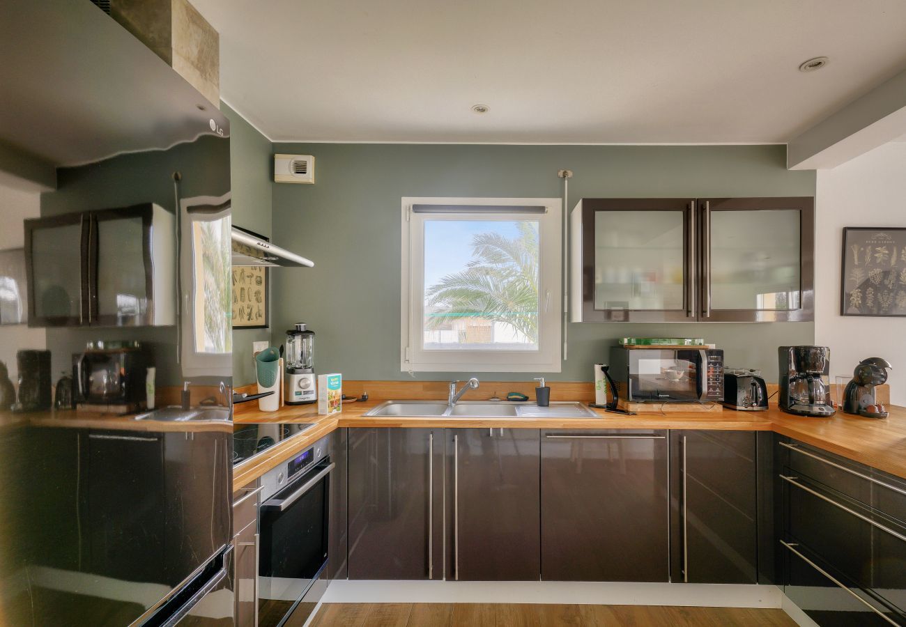 Ferienhaus in Plobannalec-Lesconil - Haus mit Pool für 8 - 500m zum Strand