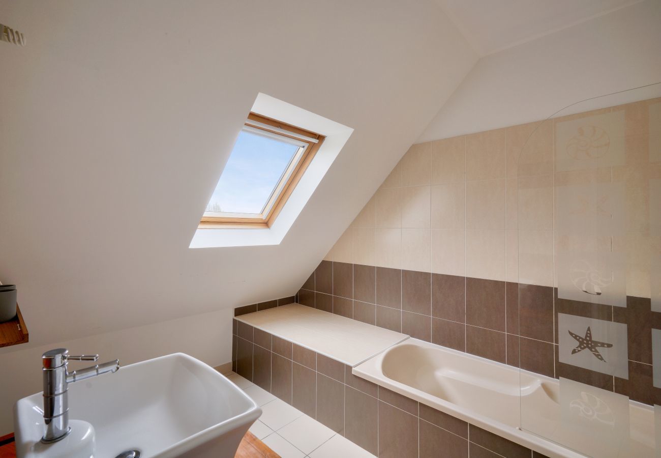 Ferienhaus in Plobannalec-Lesconil - Haus mit Pool für 8 - 500m zum Strand