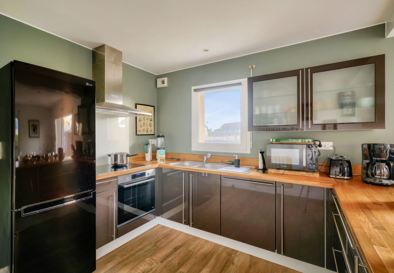 Ferienhaus in Plobannalec-Lesconil - Haus mit Pool für 8 - 500m zum Strand