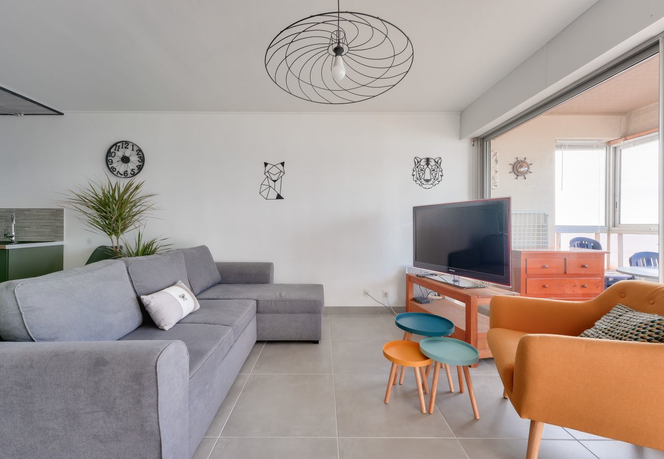 Ferienwohnung in Saint-Hilaire-de-Riez - Meerblick - 50m zum Strand - Wohnung für 4