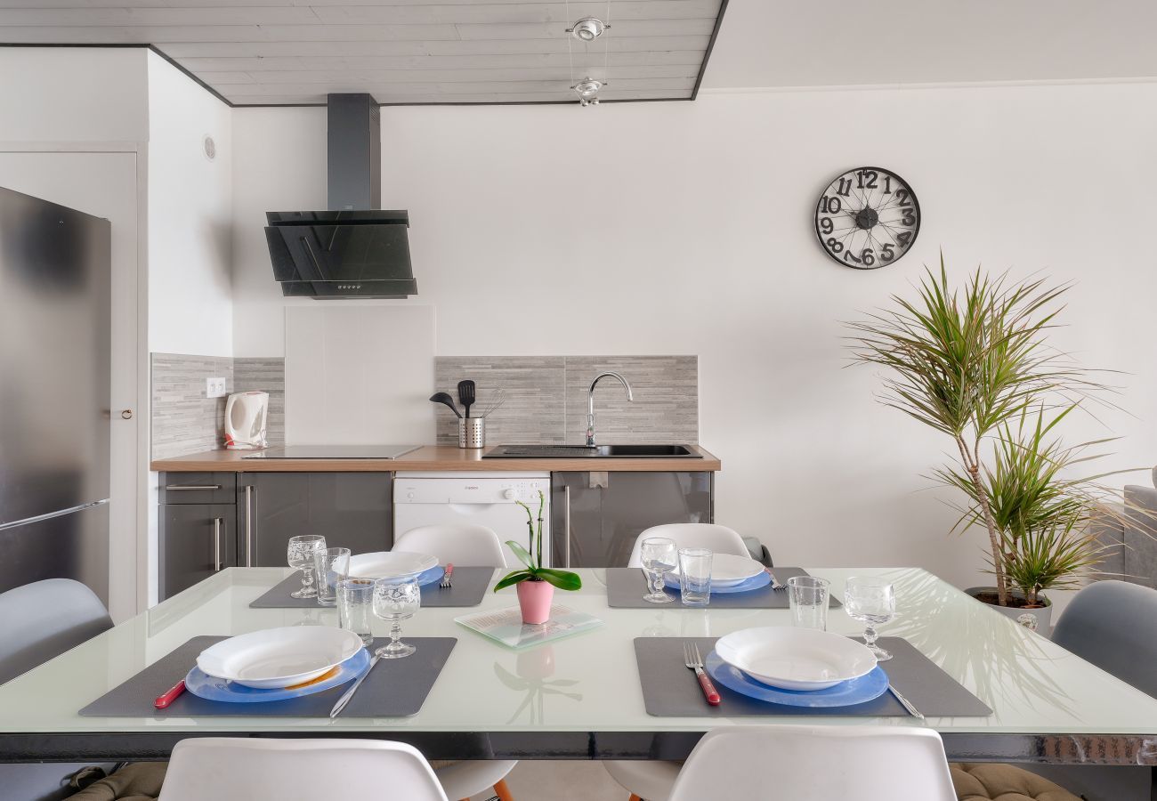 Ferienwohnung in Saint-Hilaire-de-Riez - Meerblick - 50m zum Strand - Wohnung für 4