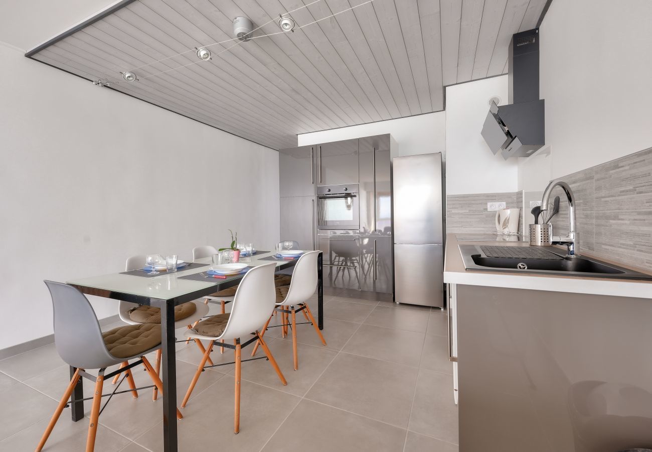 Ferienwohnung in Saint-Hilaire-de-Riez - Meerblick - 50m zum Strand - Wohnung für 4