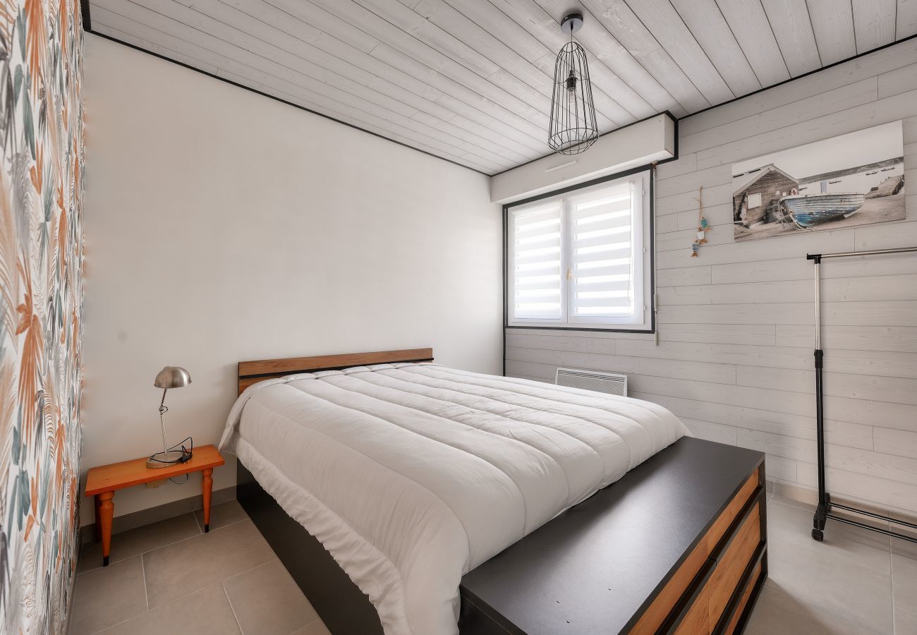 Ferienwohnung in Saint-Hilaire-de-Riez - Meerblick - 50m zum Strand - Wohnung für 4