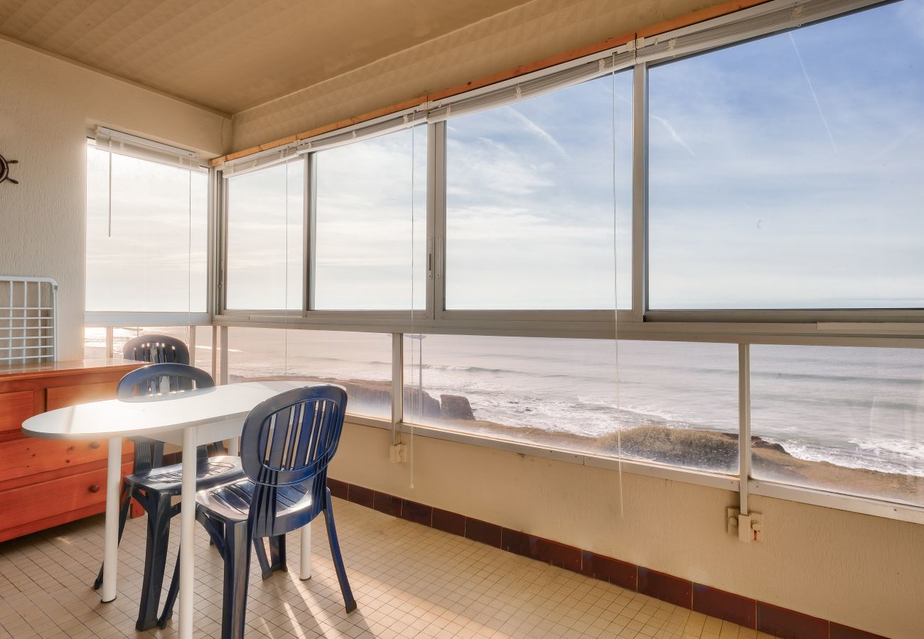 Ferienwohnung in Saint-Hilaire-de-Riez - Meerblick - 50m zum Strand - Wohnung für 4