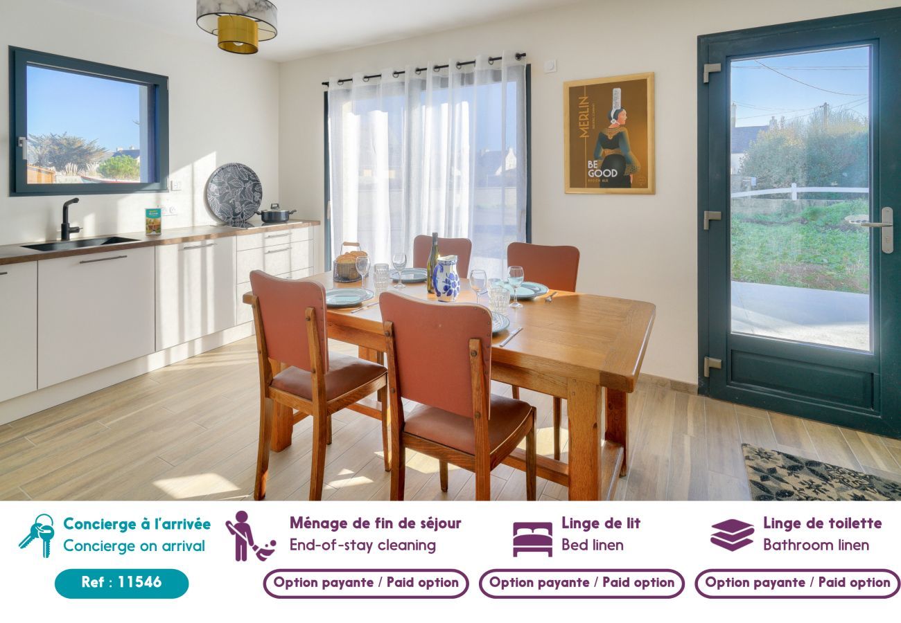 Ferienhaus in Penmarch - Haus am Meer für 4, in Kérity
