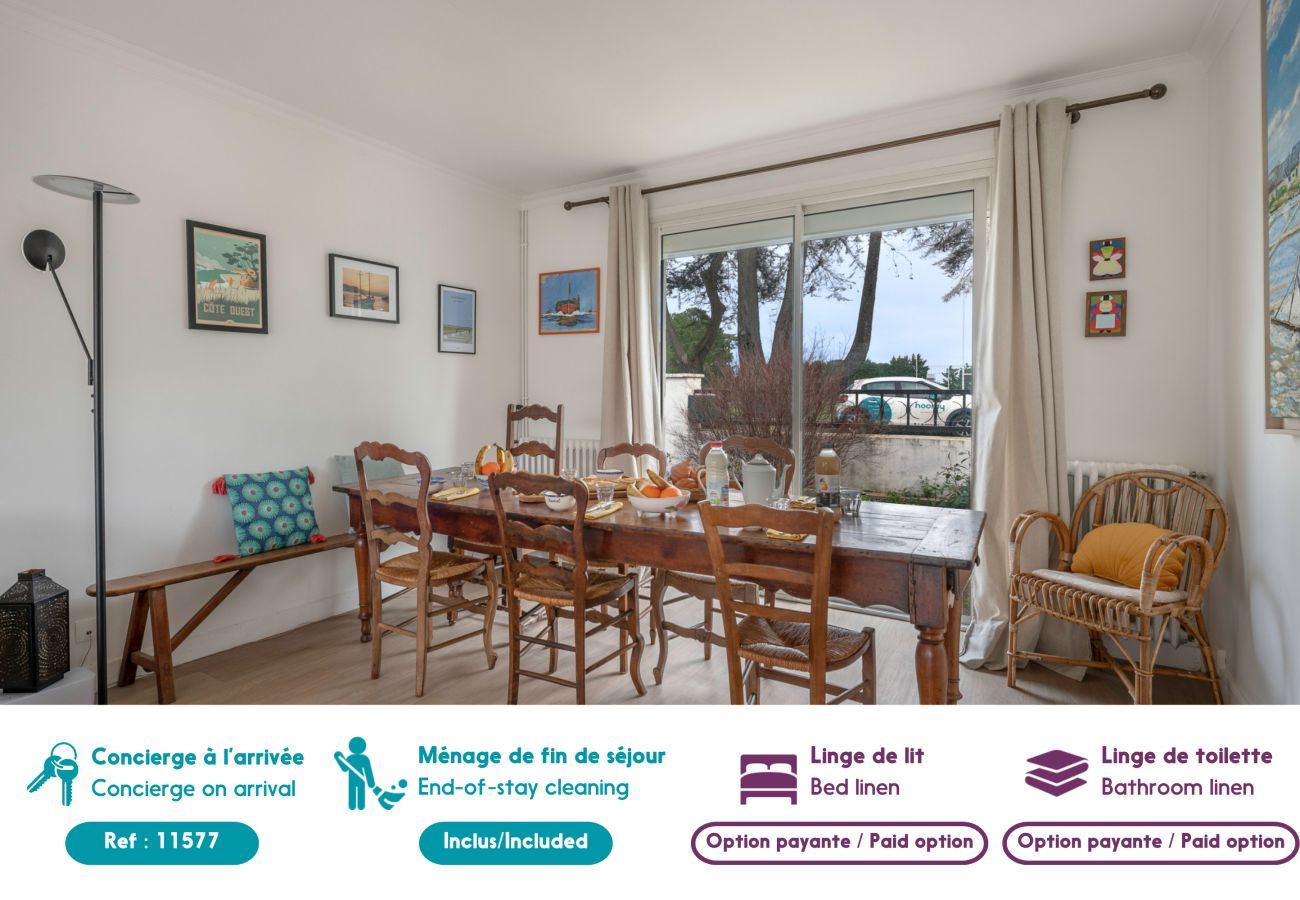 Ferienhaus in Le Pouliguen -  Maison pour 6 - ruhiges Viertel