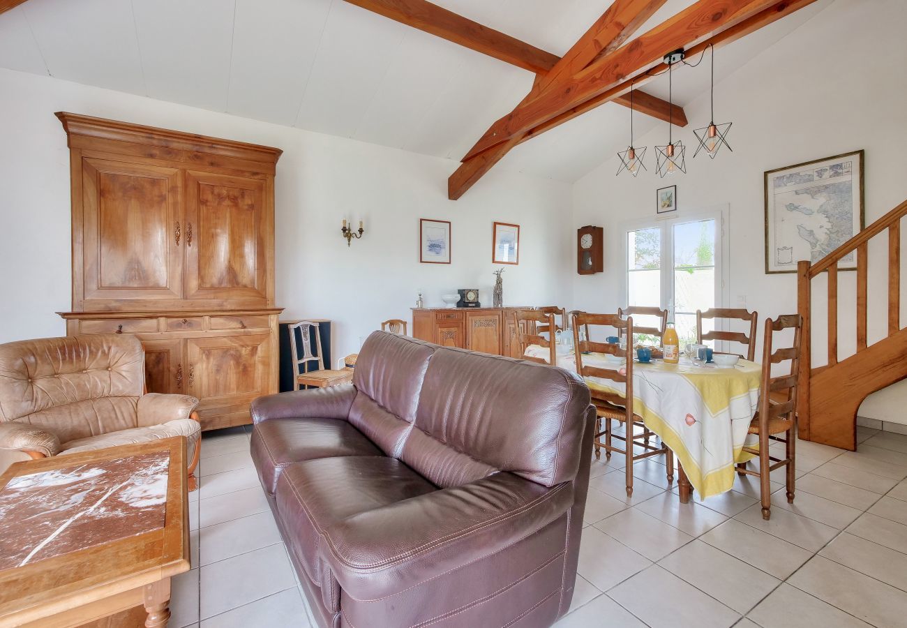 Ferienhaus in Les Portes-en-Ré - Les Portes en Ré, Haus mit Garten für 7