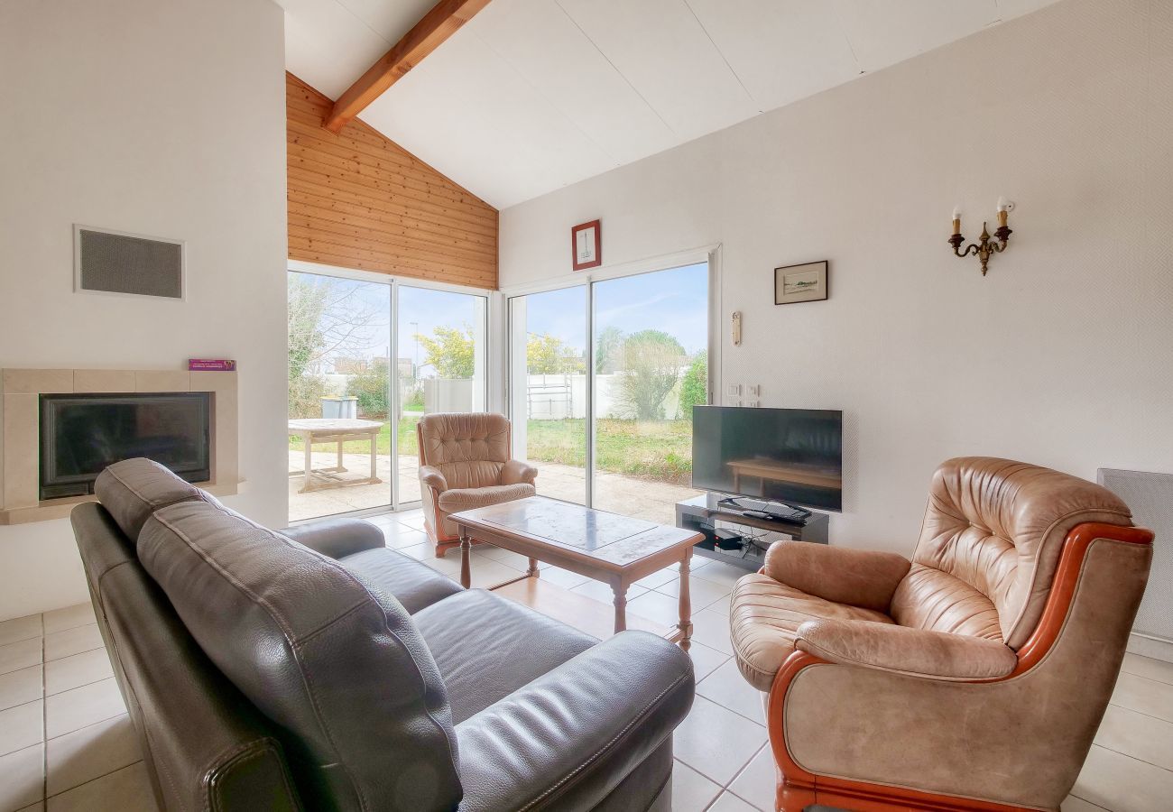 Ferienhaus in Les Portes-en-Ré - Les Portes en Ré, Haus mit Garten für 7