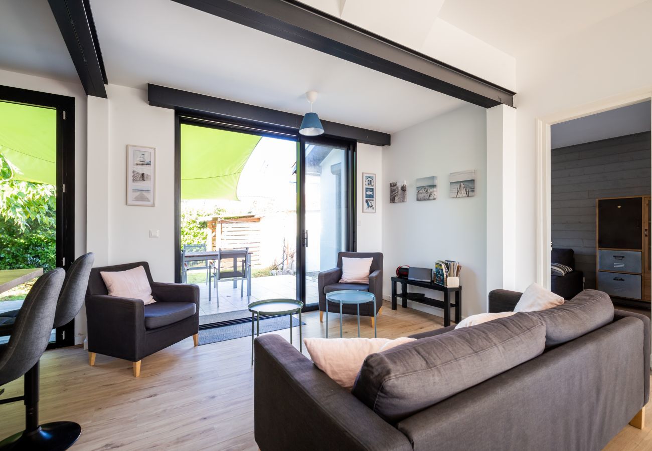 Ferienhaus in Andernos-les-Bains - 150m vom Strand, Haus mit Garten für 9