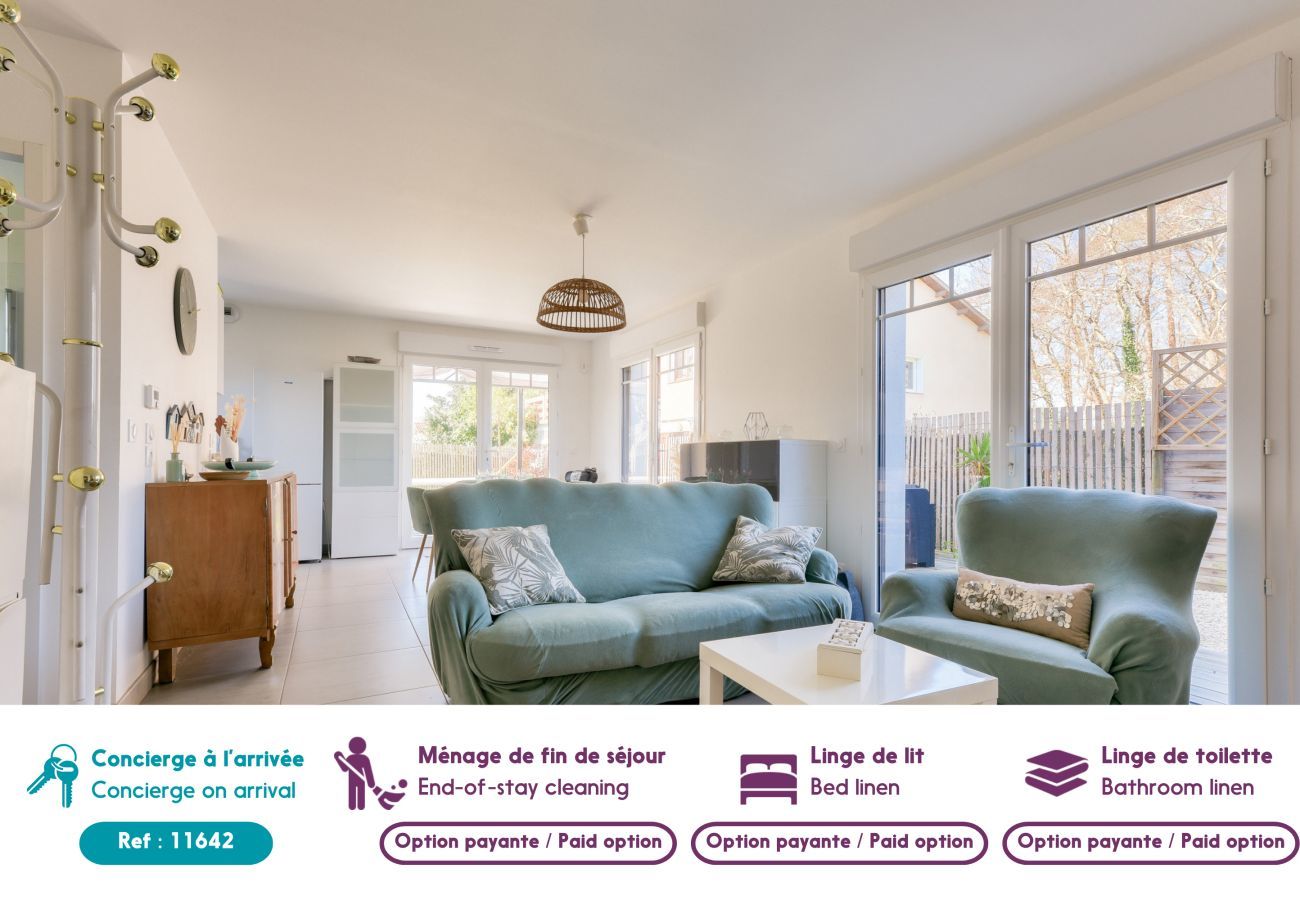 Ferienhaus in Andernos-les-Bains - Bassin d'Arcachon- Schönes Haus für 7