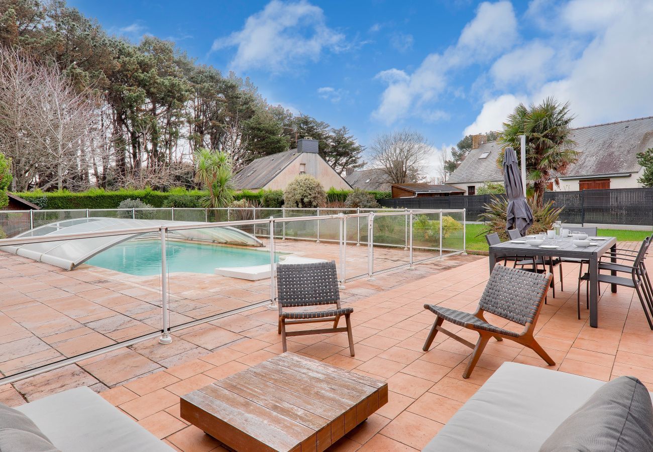 Ferienhaus in Arzon - Strände, pool und Entspannung für 8 - Arzon