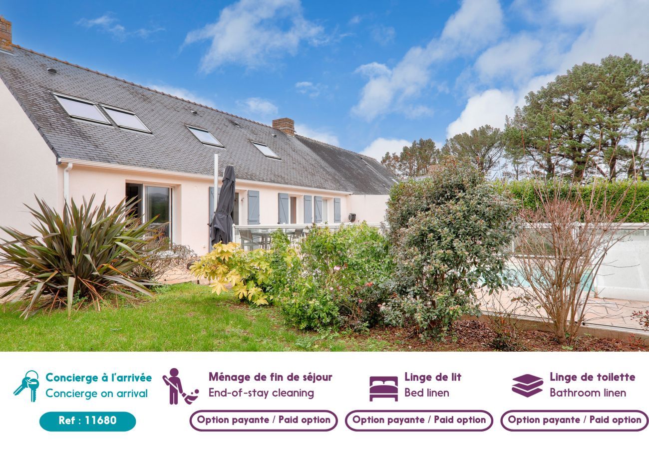 Ferienhaus in Arzon - Strände und Entspannung für 8 - Arzon