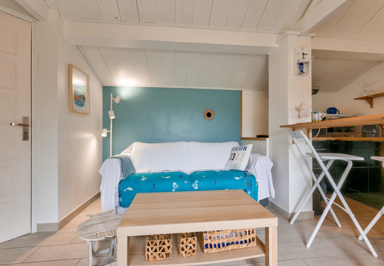 Chalet in Lanton - Bucht von Arcachon - Chalet für 2
