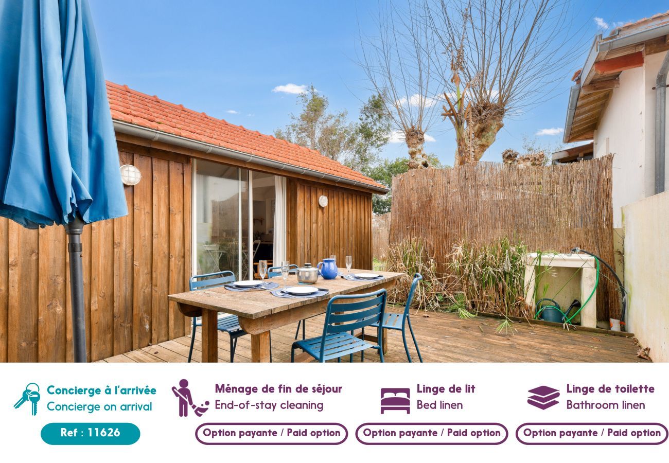 Chalet in Lanton - Bucht von Arcachon - Chalet für 2