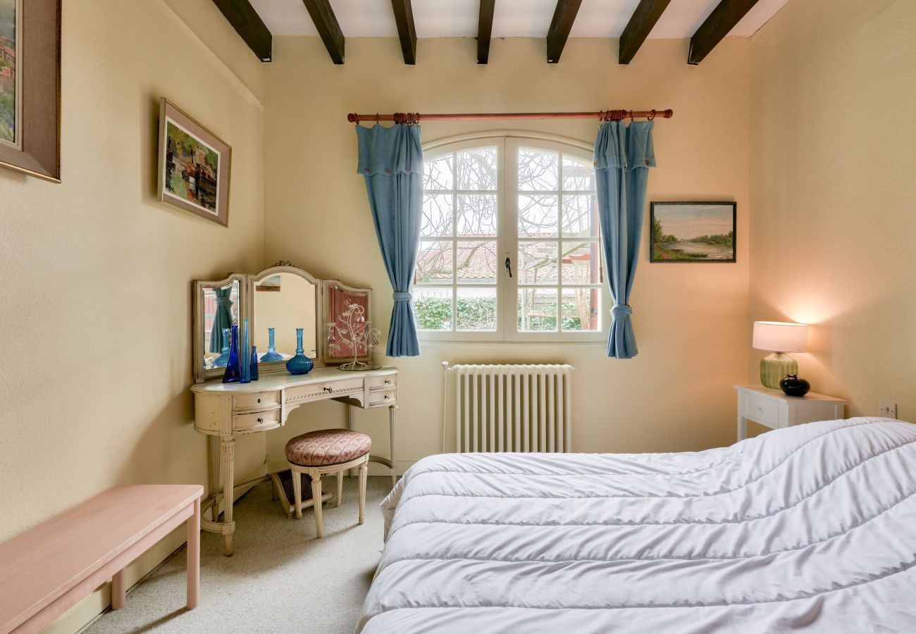 Ferienhaus in Arès - 750m vom Strand von Arès, Familienhaus für 6 Pers