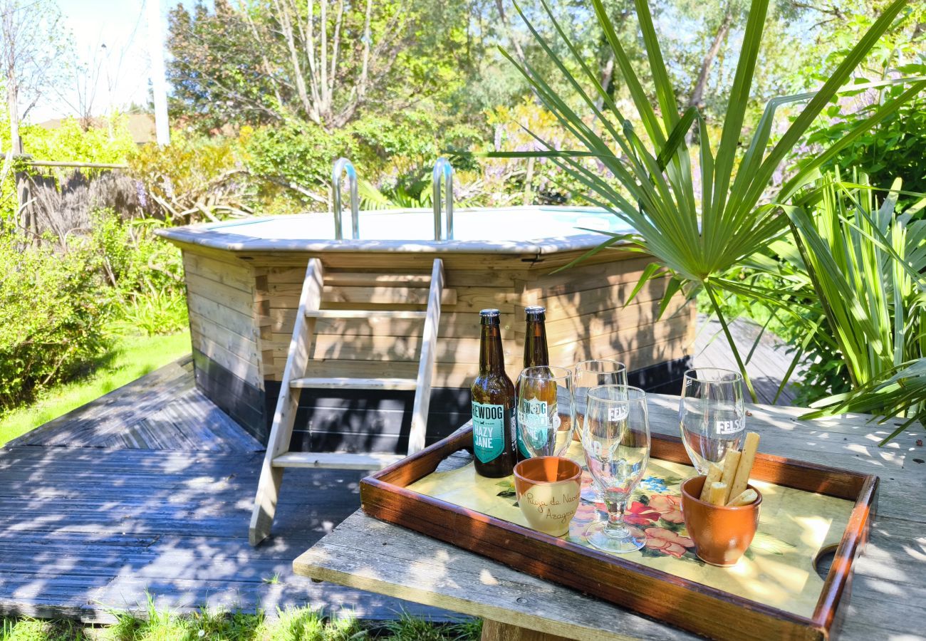 Ferienhaus in Arès - 750m vom Strand von Arès, Familienhaus für 6 Pers