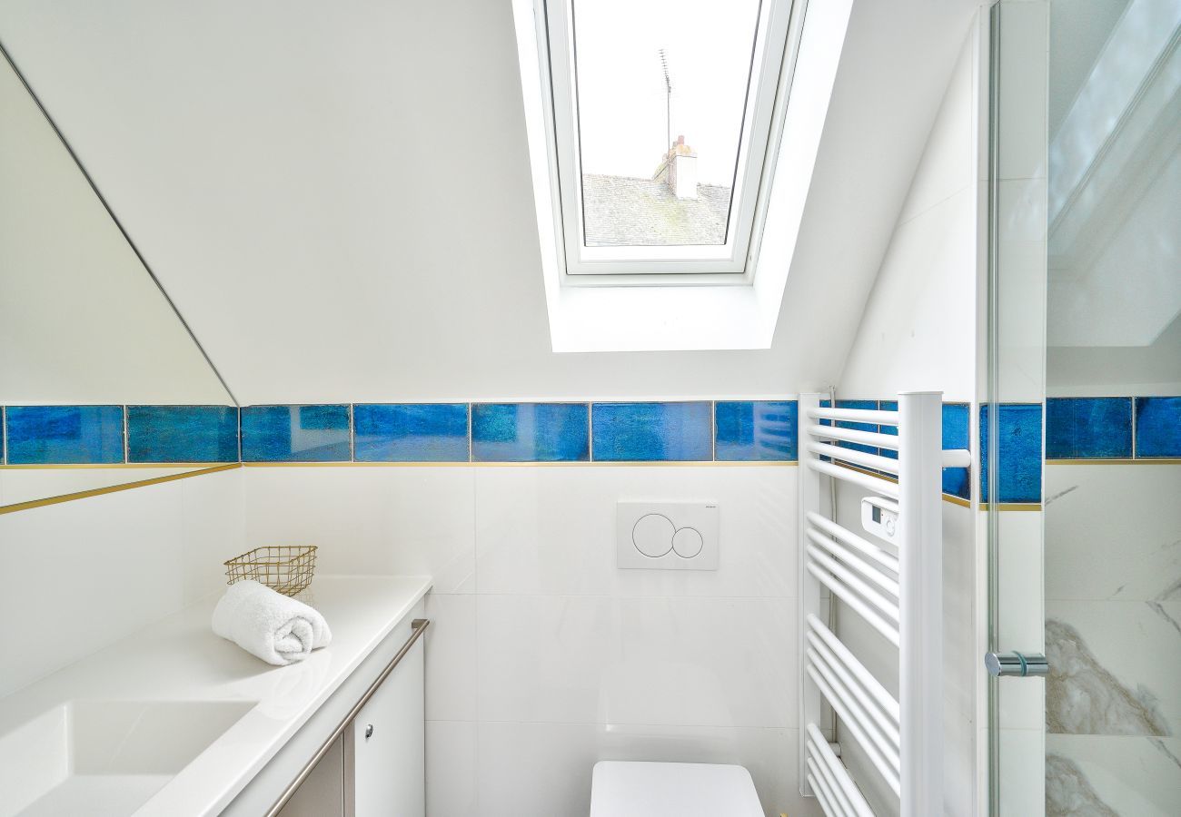 Ferienhaus in Ile Tudy - 30 m vom Meer - Haus für 7 in l' Île Tudy