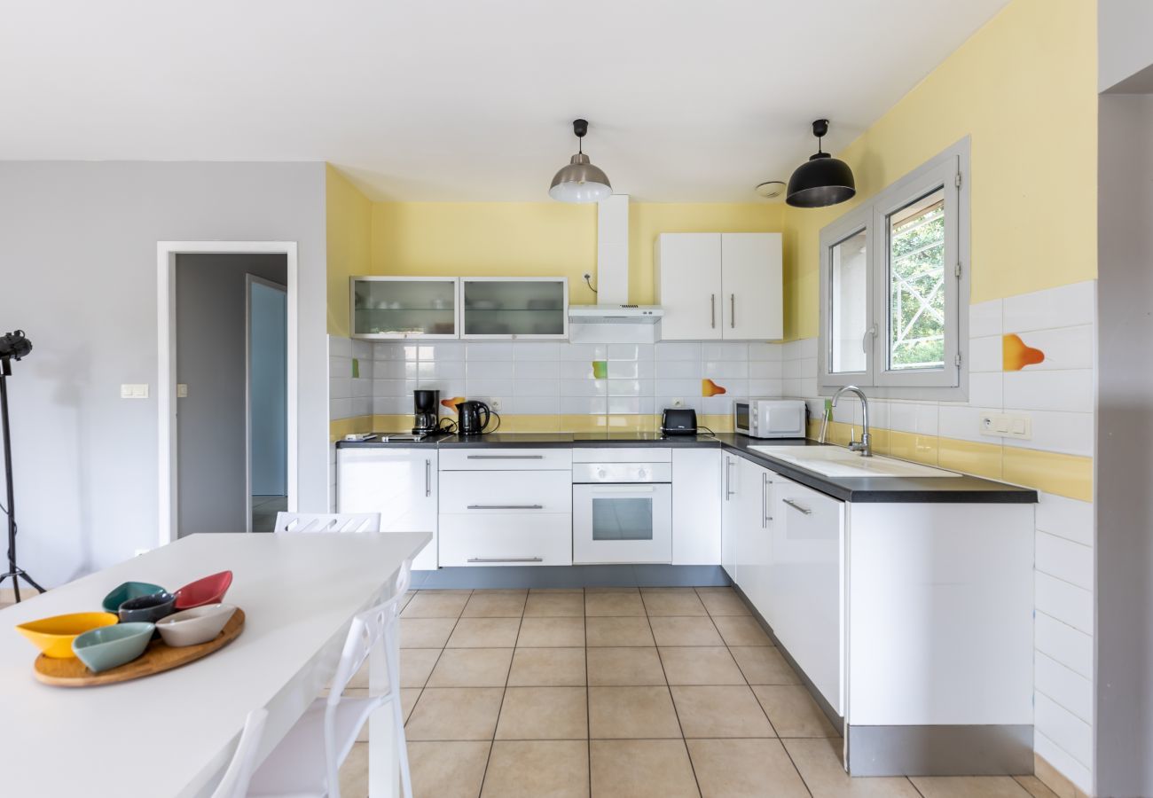 Ferienhaus in Lanton - 1km Strand- Bassin d'Arcachon- Haus für 6