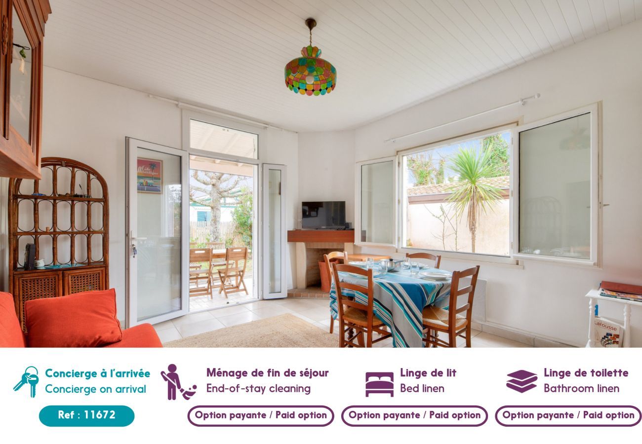 Ferienhaus in Andernos-les-Bains - 300m Strand- Bassin d'Arcachon- Haus für 6
