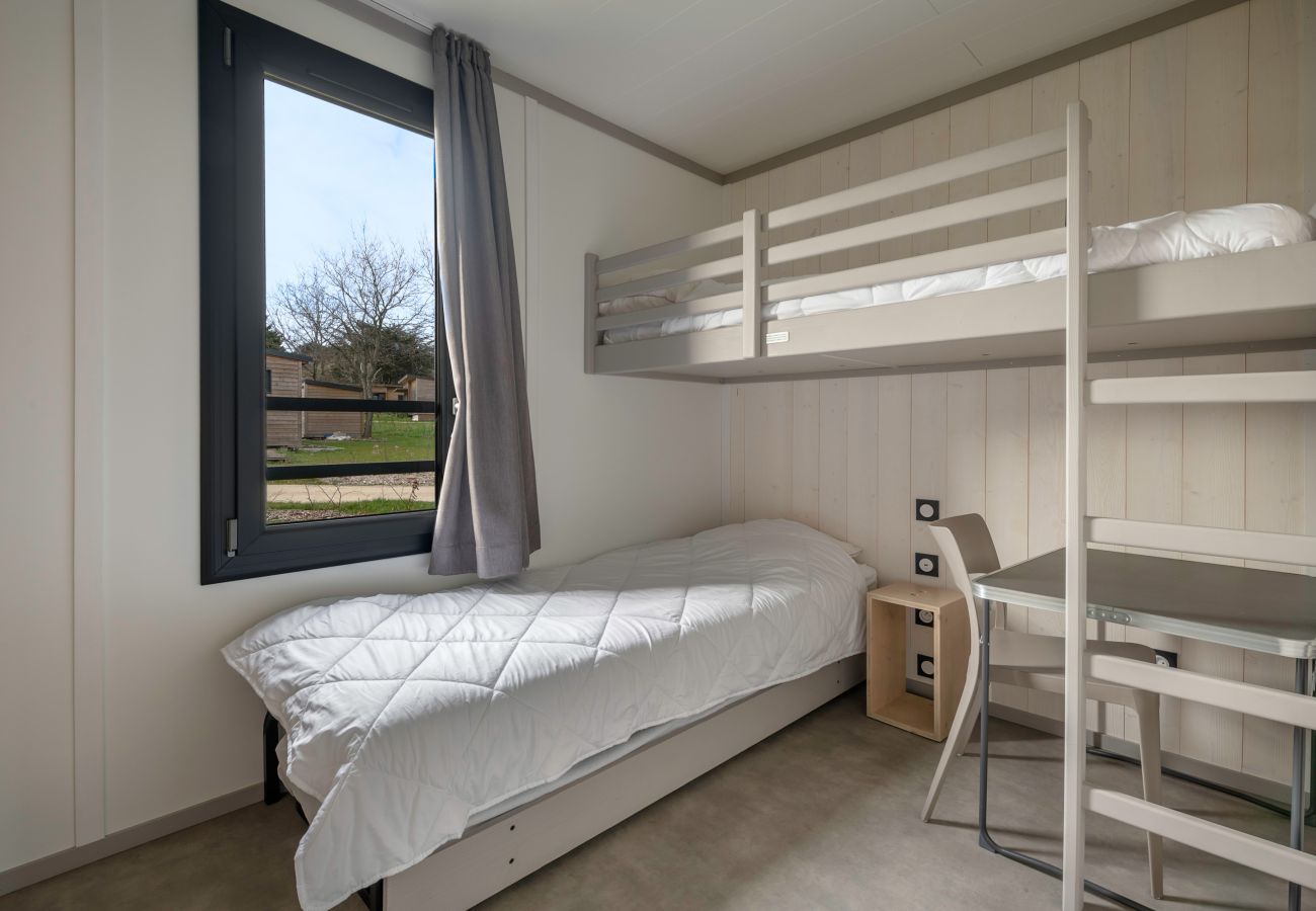 Chalet in Guérande -  Schwimmbad - Aufenthalt in Guérande - 3 Schlafzimmer