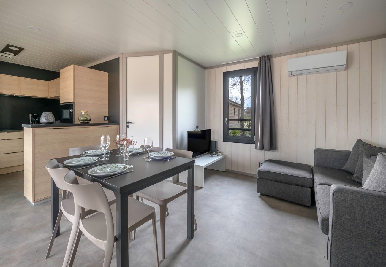 Chalet in Guérande -  Schwimmbad - Aufenthalt in Guérande - 3 Schlafzimmer