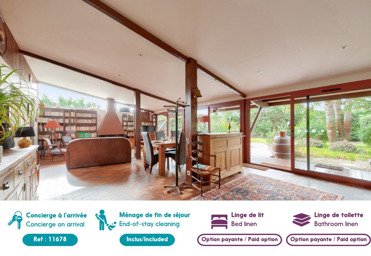 Ferienhaus in Andernos-les-Bains - Haus für 8 mit Garten und Terrasse - Ruhig