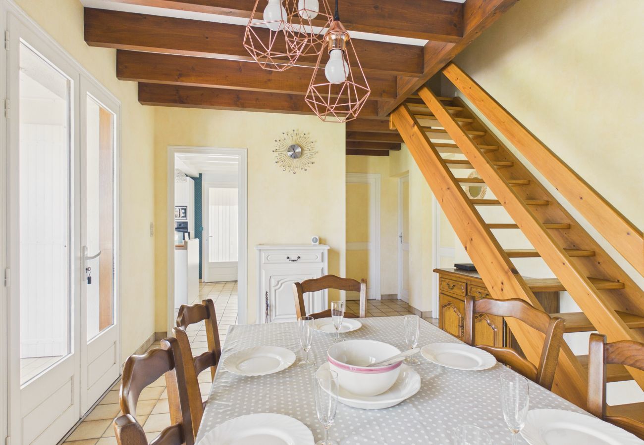 Ferienhaus in Lanton - Lanton - 700m Strand - Exterieur und Charme