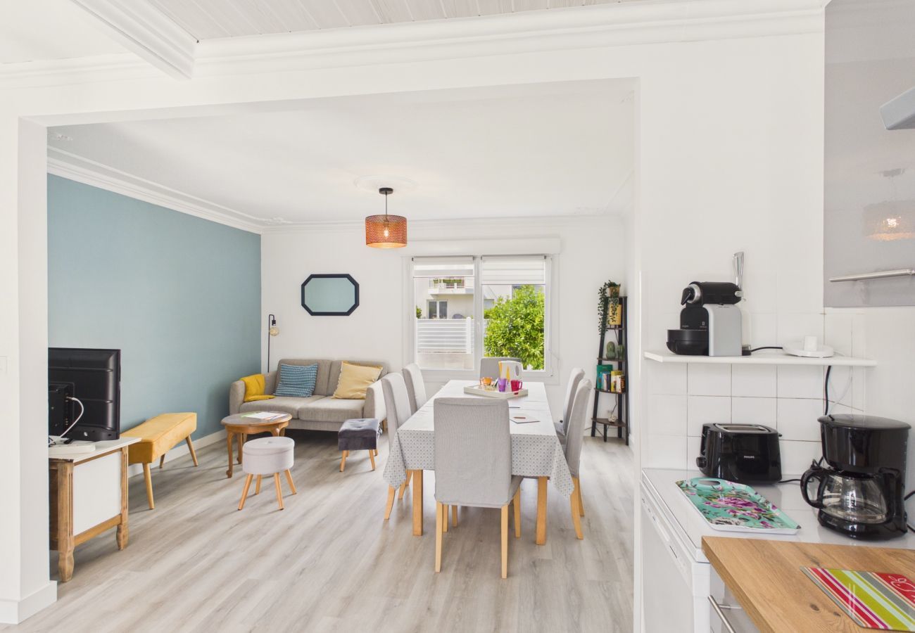 Ferienhaus in Le Guilvinec - Haus für 6, 400 m vom Strand entfernt, mit Terrasse