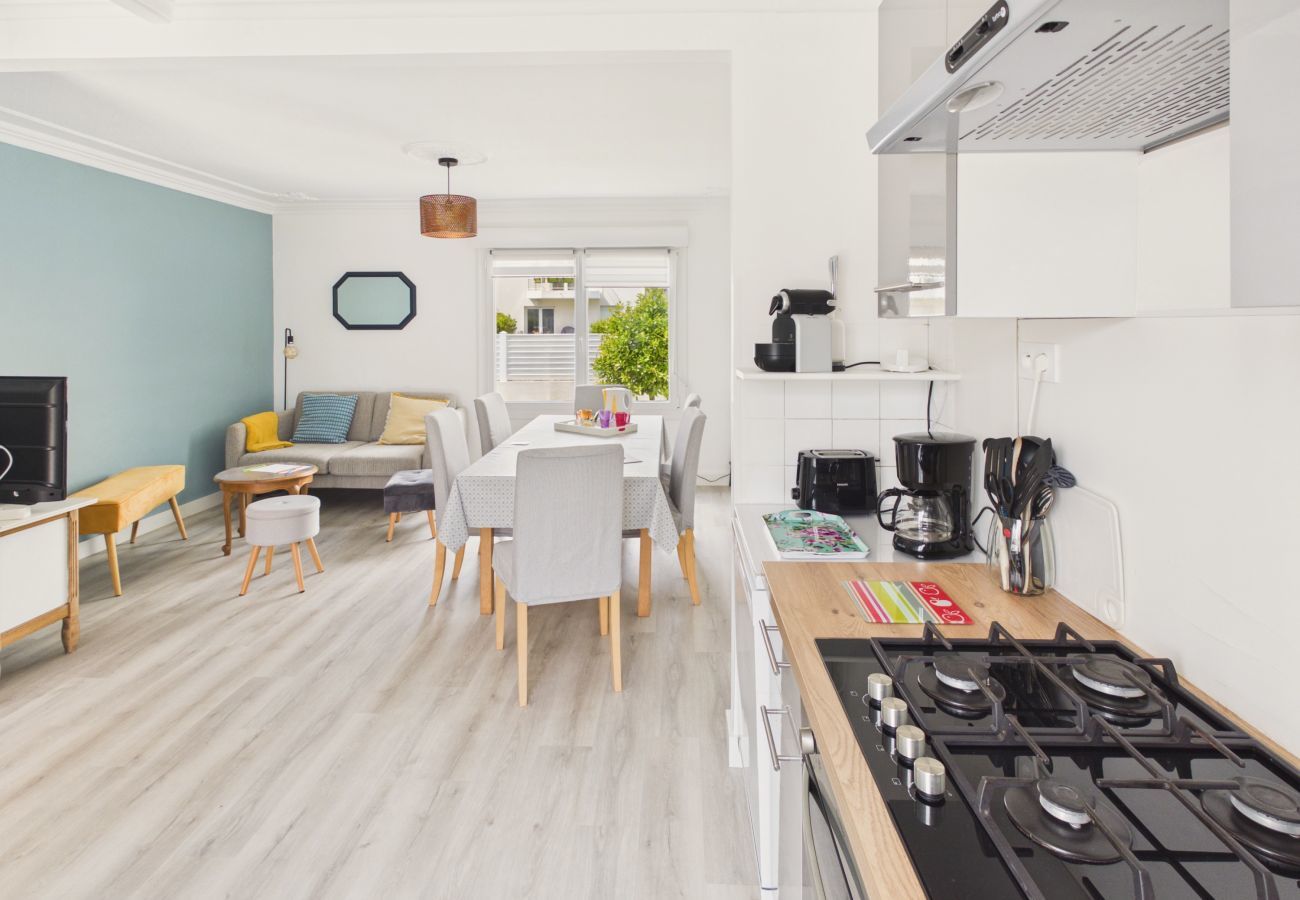 Ferienhaus in Le Guilvinec - Haus für 6, 400 m vom Strand entfernt, mit Terrasse