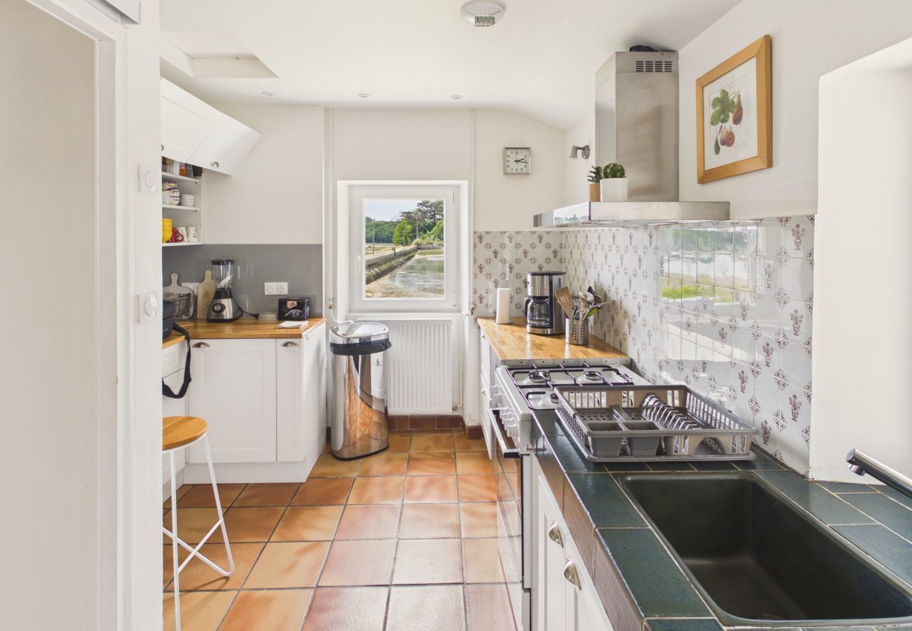 Ferienhaus in Loctudy - Außergewöhnliche Adresse für 4, die Insel Queffen