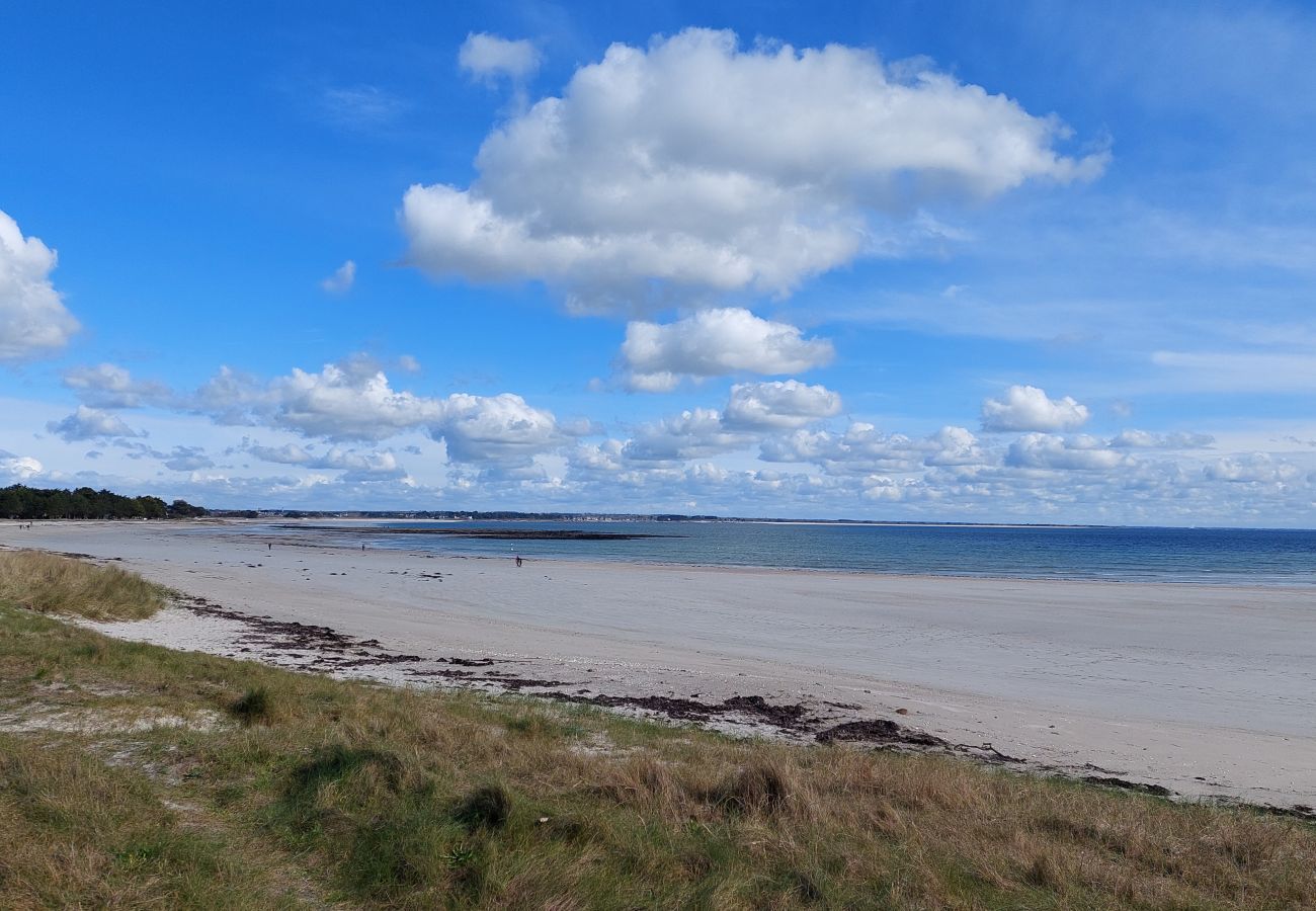 Ferienhaus in Ile Tudy - 350m vom Strand - Schönes Haus für 8 mit Garten