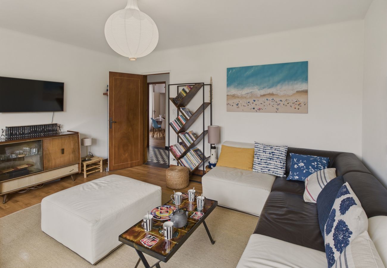 Ferienhaus in Ile Tudy - 350m vom Strand - Schönes Haus für 8 mit Garten