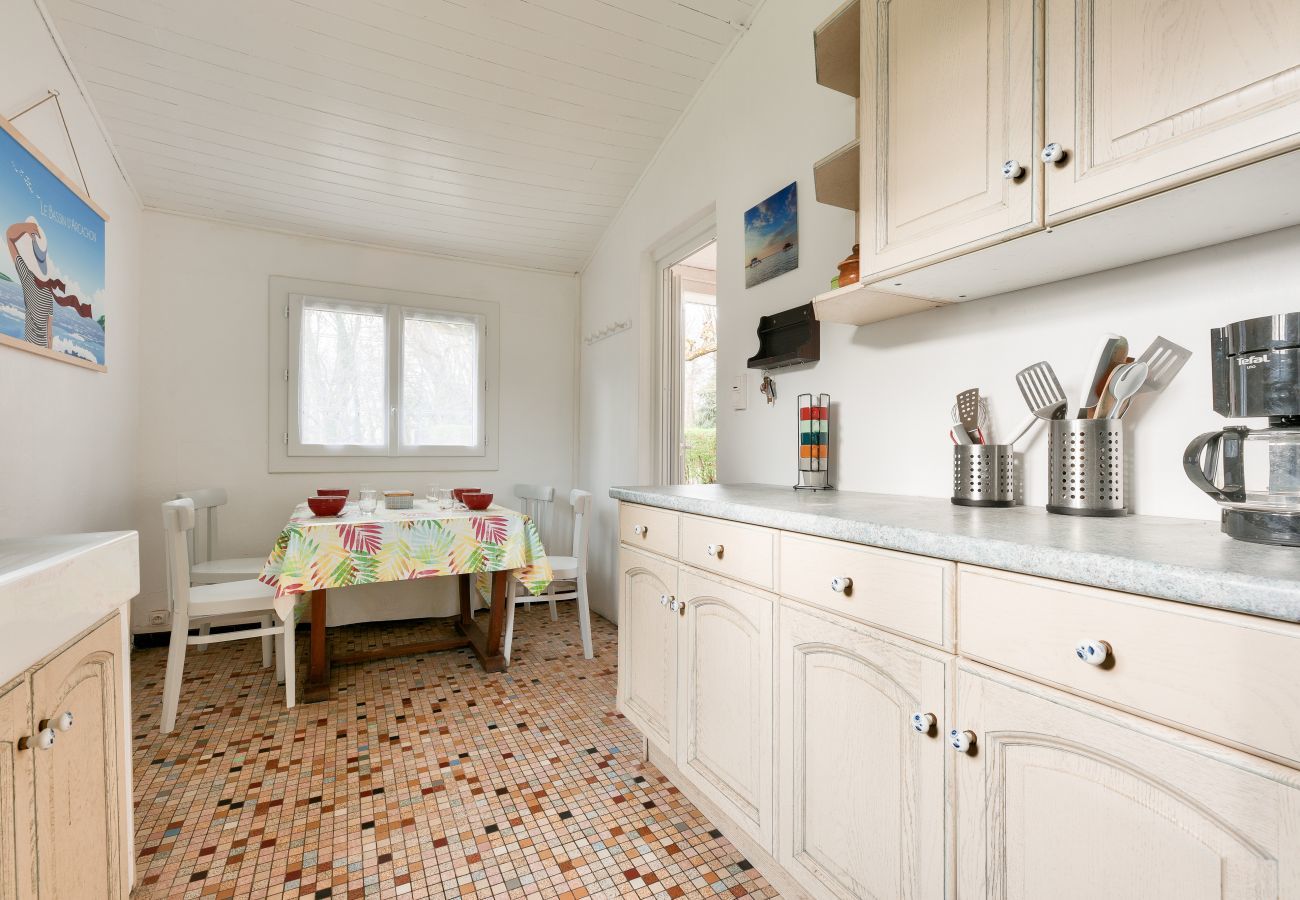 Ferienhaus in Lanton - 500m Strand- Bassin d'Arcachon- Haus für 6