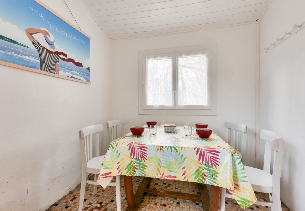 Ferienhaus in Lanton - 500m Strand- Bassin d'Arcachon- Haus für 6