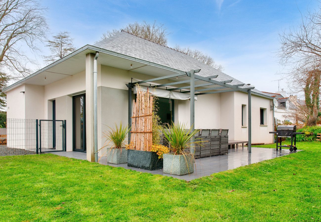 Ferienhaus in Fouesnant -  Haus für 7 - Garten - PMR-Zugang - 5 Minuten zum Strand