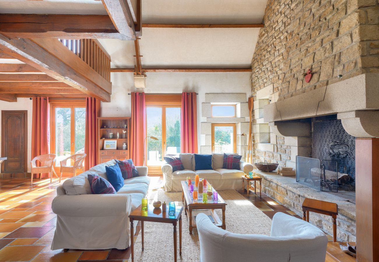 Ferienhaus in Penmarch - 700m vom Strand, Haus für 12- Sauna+Hammam