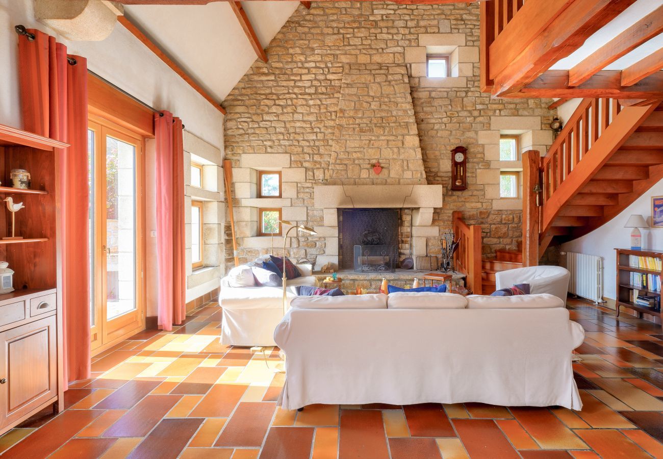 Ferienhaus in Penmarch - 700m vom Strand, Haus für 12- Sauna+Hammam