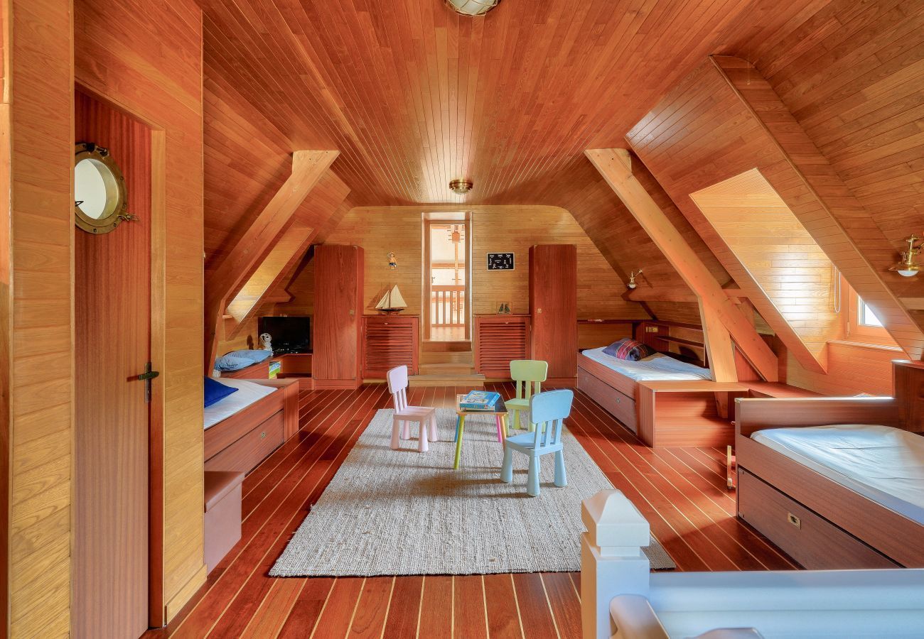 Ferienhaus in Penmarch - 700m vom Strand, Haus für 12- Sauna+Hammam